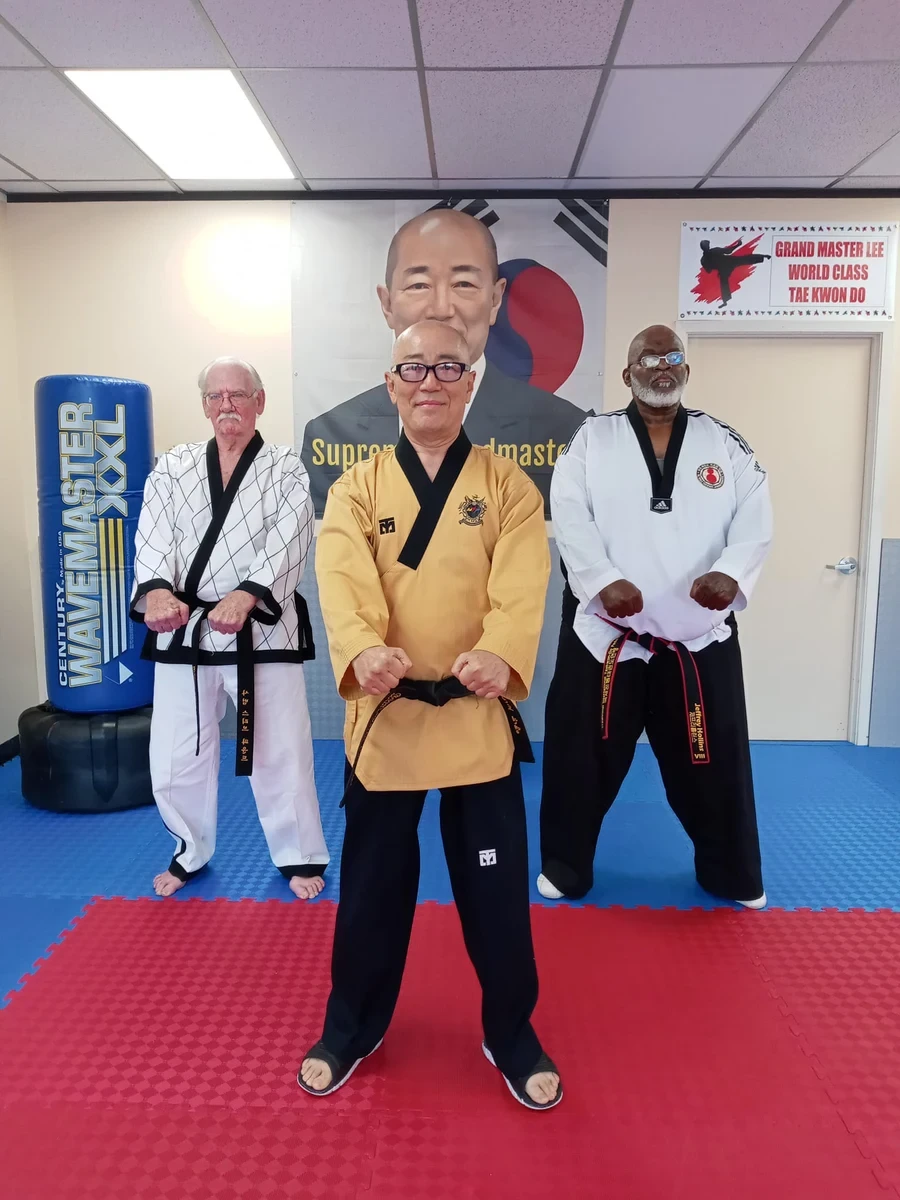 Adult martial arts training