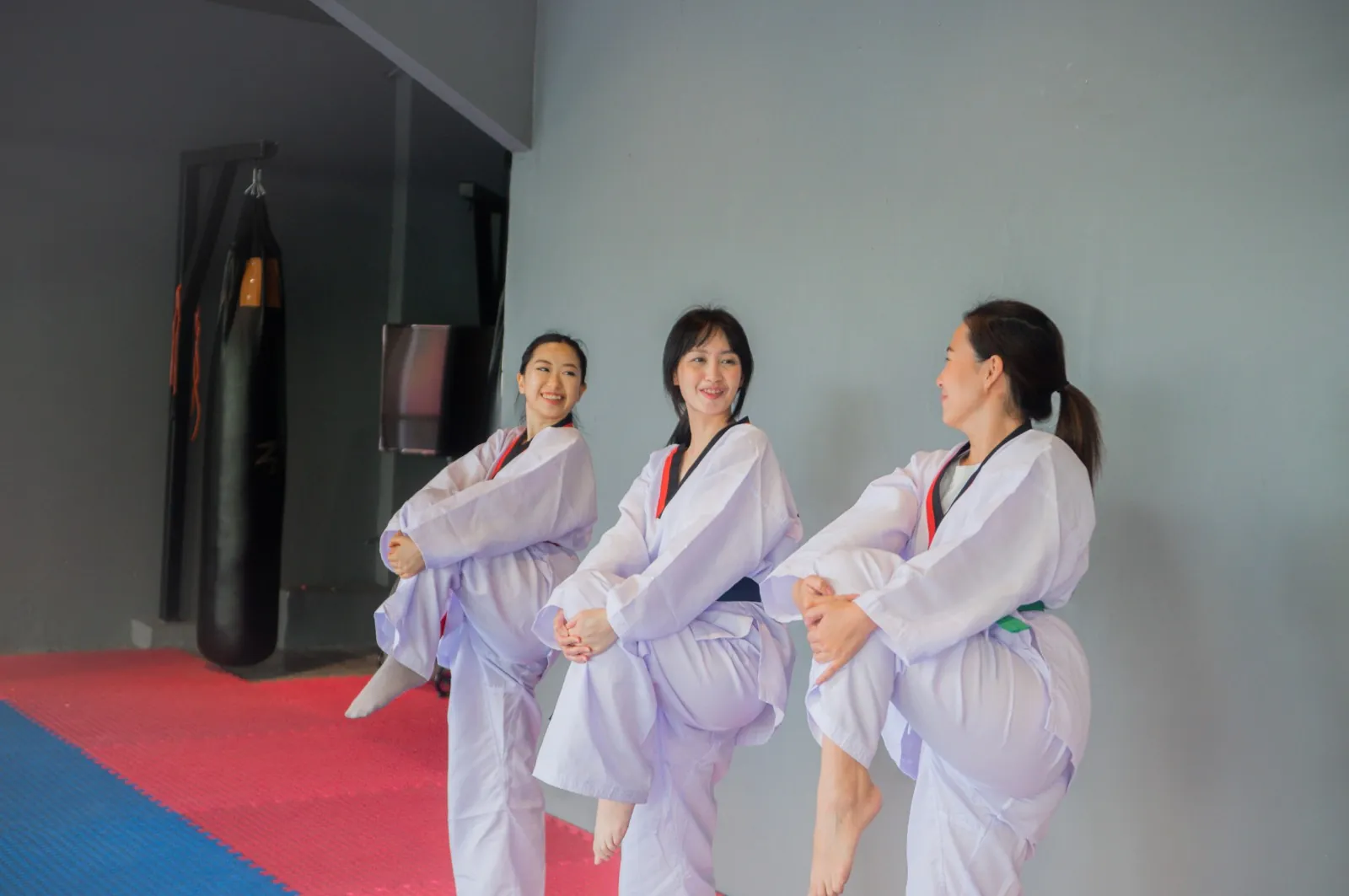 Taekwondo fitness class at Grandmaster Lee's Taekwondo