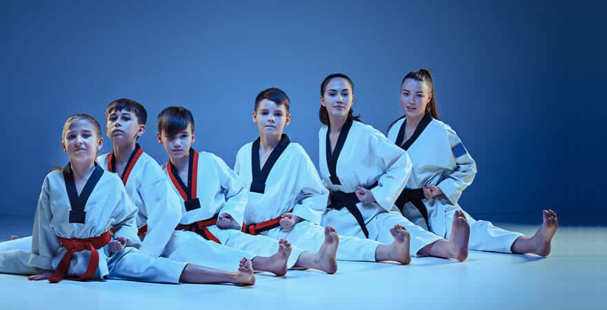 Martial Arts Lessons for Kids in Taylor TX - Kids Group Splits