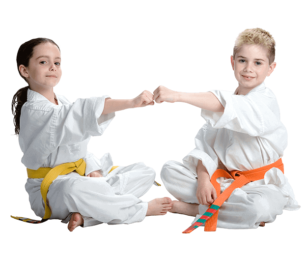 Martial Arts Lessons for Kids in Taylor TX - Kids Greeting Happy Footer Banner